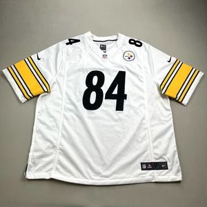 Nike White and Yellow Men's Jersey